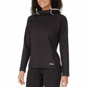 FILA Ladies' Training Hoodie color : black